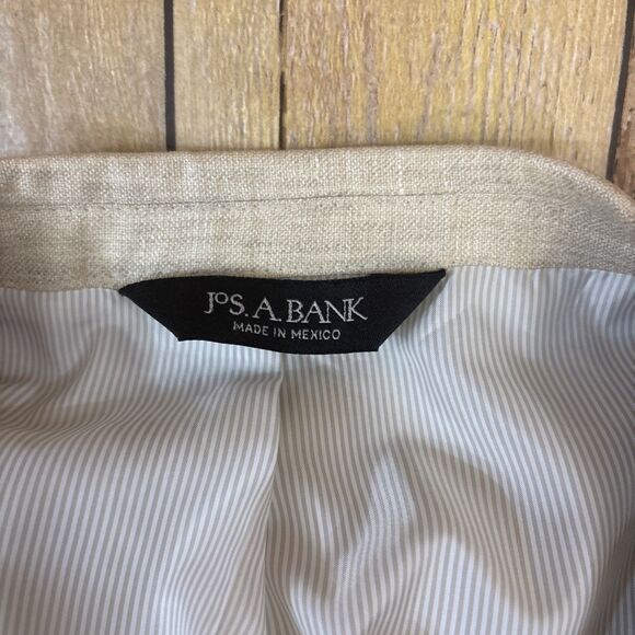 Jos A Bank Linen Wool Blazer 50R - Picture 7 of 9